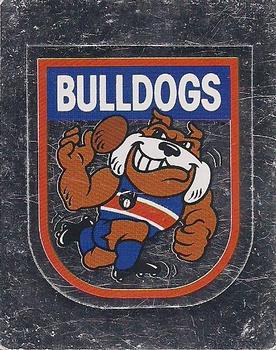 1993 Select AFL Stickers #116 Footscray Bulldogs Front